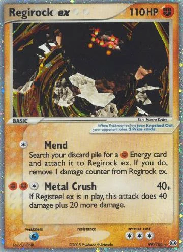 Regirock ex 99/106
