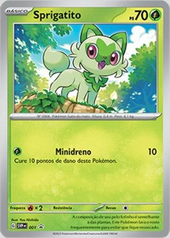 Sprigatito 001/∞