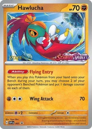 Hawlucha [Staff] 007b/∞