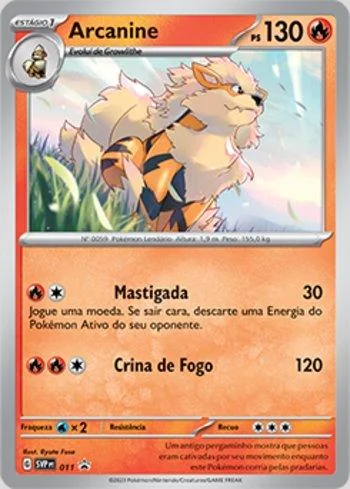 Arcanine 011/∞