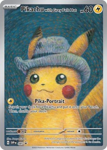 Pikachu with Grey Felt Hat 085/∞
