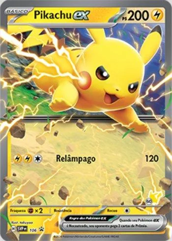 Pikachu ex 106/∞