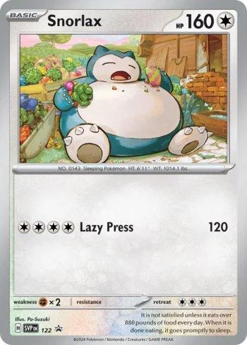 Snorlax 122/∞