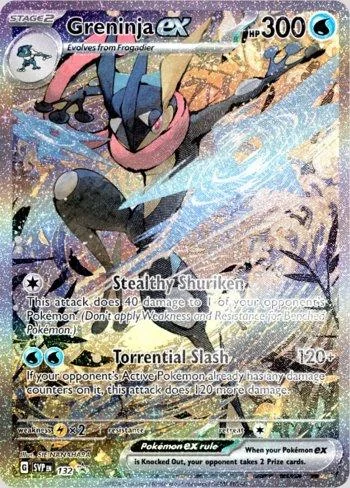 Greninja ex 132/∞