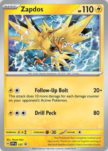 Zapdos 157/∞