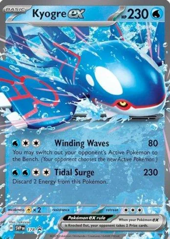 Kyogre ex 178/∞