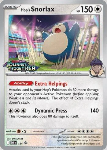 Snorlax do Lupo 184/∞