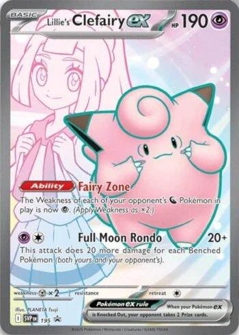 Clefairy ex da Lílian 195/∞