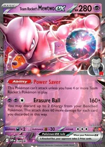 Mewtwo ex da Equipe Rocket 216/∞