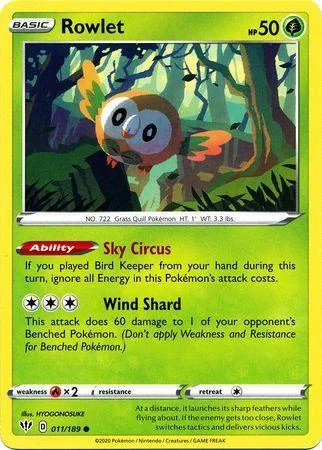 Rowlet 11/189