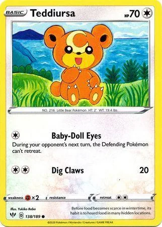 Teddiursa 138/189
