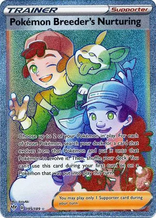 Cuidado dos Criadores de Pokémon 195/189