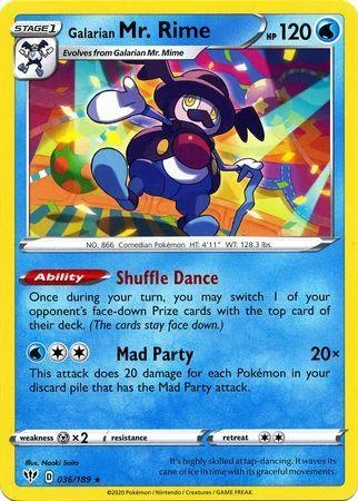 Mr. Rime de Galar 36/189