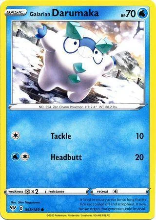 Darumaka de Galar 43/189