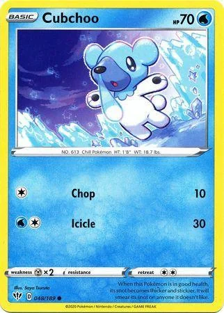 Cubchoo 48/189