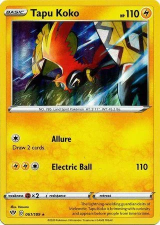 Tapu Koko 61/189