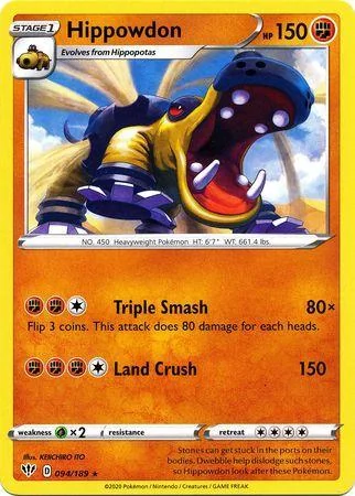 Hippowdon 94/189
