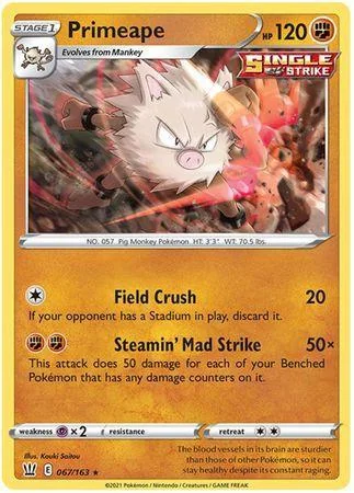 Primeape 67/163