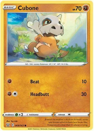 Cubone 69/163