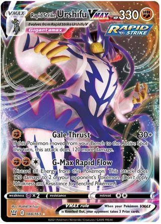 Urshifu Golpe Fluido-VMAX 88/163