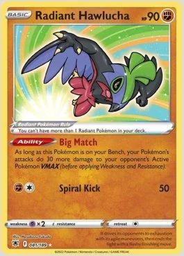 Hawlucha Radiante 081/189