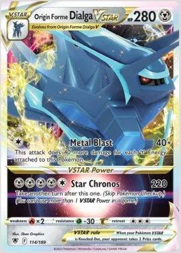 Dialga Forma Origem-V-ASTRO 114/189