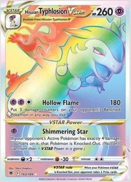 Typhlosion de Hisui-V-ASTRO 193/189