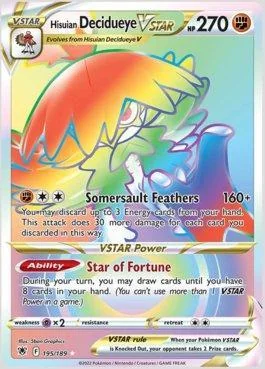 Decidueye de Hisui-V-ASTRO 195/189