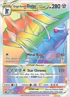 Dialga Forma Origem-V-ASTRO 198/189