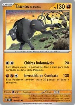 Tauros de Paldea 108/193
