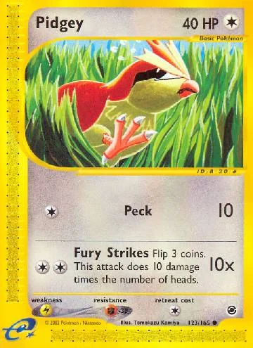 Pidgey 123/165