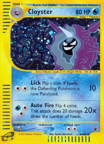Cloyster 8/165
