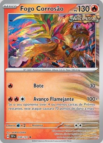 Fogo Corrosão 038/191