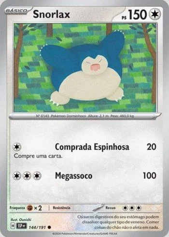 Snorlax 144/191