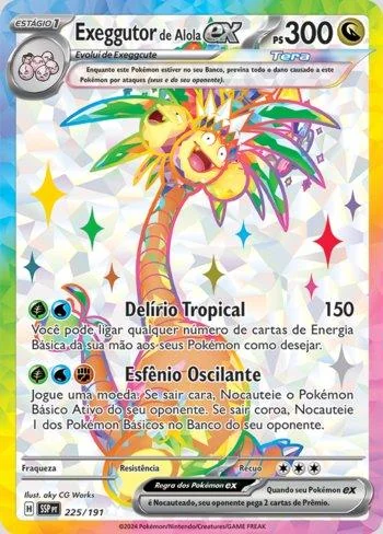 Exeggutor de Alola ex 225/191