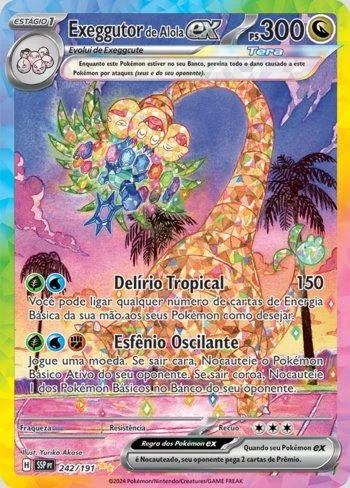 Exeggutor de Alola ex 242/191