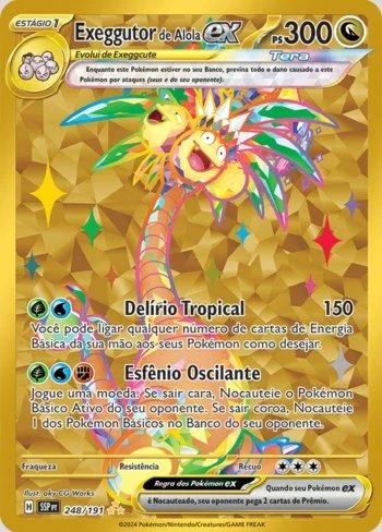 Exeggutor de Alola ex 248/191