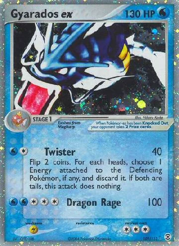 Gyarados ex 109/112