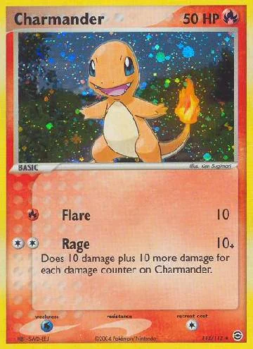 Charmander 113/112