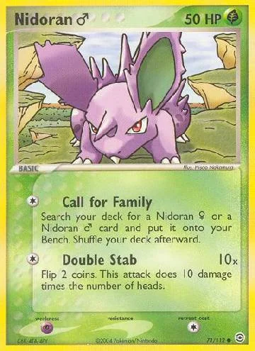 Nidoran Macho 71/112