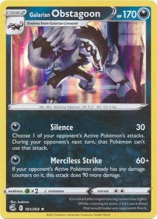 Obstagoon de Galar 161/264