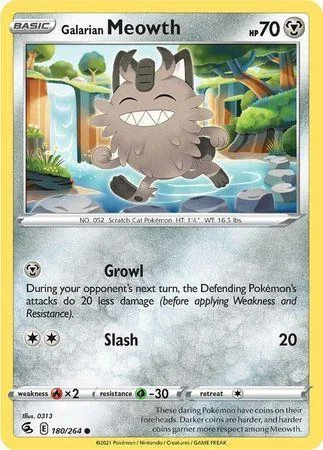 Meowth de Galar 180/264