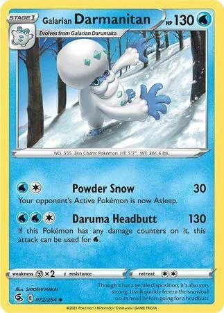 Darmanitan de Galar 72/264