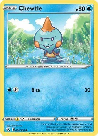 Chewtle 80/264