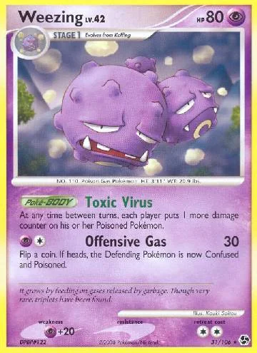 Weezing 31/106