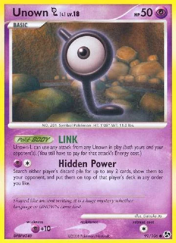 Unown L 91/106