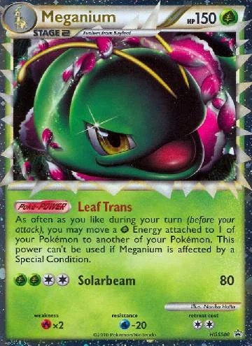 Meganium Prime HGSS08/25