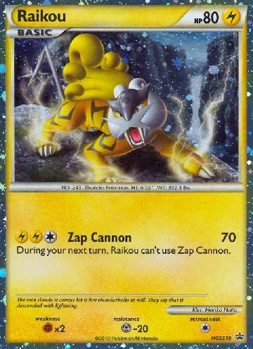 Raikou HGSS19/25
