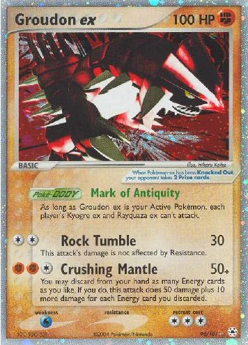 Groudon ex 93/101