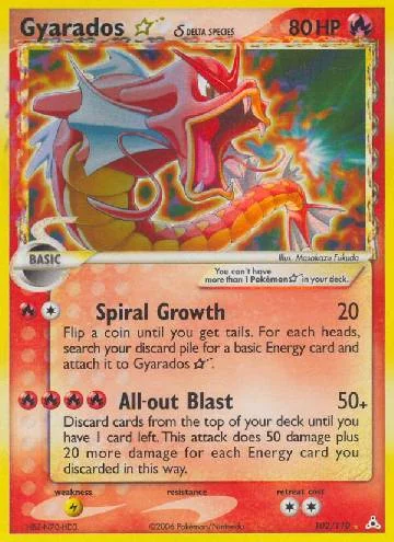 Gyarados Star 102/110